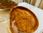 Large Wooden Bowl - Handmade Thuya Burl Bowl - Image 3