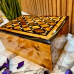 Jewelry Box for Women - Handmade Thuya Wood Box - Image 3