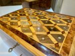 Moroccan Jewelry Box – Handmade Thuya Wood Organizer - Image 4