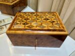 Moroccan Jewelry Box – Handmade Thuya Wood Organizer - Image 7