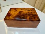 Set of 5 Jewelry Decorative Box Organizer – Handmade Thuya Wood Boxes - Image 4