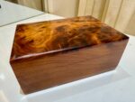 Set of 5 Jewelry Decorative Box Organizer – Handmade Thuya Wood Boxes - Image 2