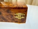 Pencil Wooden Case – Handmade Thuya Wood Pencil Box - Image 6