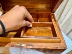 Mexican Wooden Box – Handmade Thuya Coffer Jewelry Organizer - Image 8