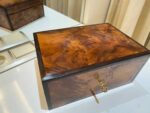 Lockable Wooden Box - Handmade Thuya Keepsake Box - Image 2