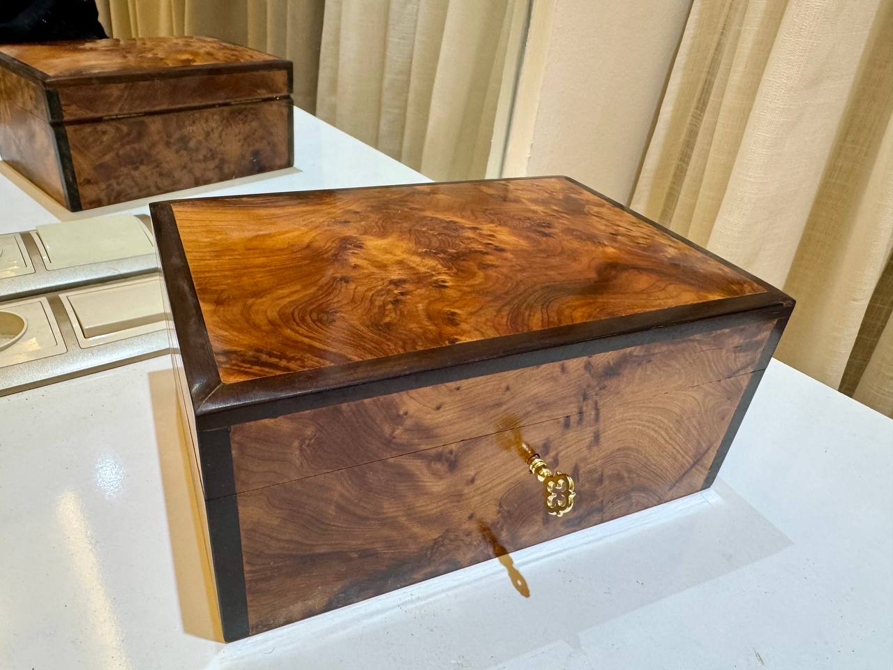 Lockable Wooden Box