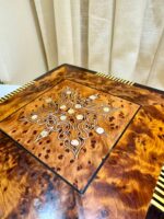 Jewelry Box Organizer - Handmade Thuya Wood Box With Lock - Image 2