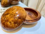 Round Box – Handmade Thuya Wood Jewelry & Keepsake Box - Image 8