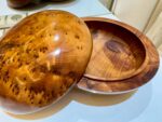 Round Box – Handmade Thuya Wood Jewelry & Keepsake Box - Image 7