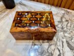 Wooden Jewelry Box Organizer – Handmade Lockable Box - Image 4