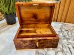 Wooden Jewelry Box Organizer – Handmade Lockable Box - Image 7