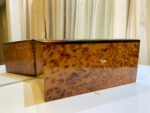 Jewelry Box for Men - Thuya Wood Storage Box with Lock - Image 4