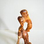 Wood Carving - Handmade Rustic Abstract Thuya Wood Decor - Image 3