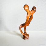 Wood Carving - Handmade Rustic Abstract Thuya Wood Decor - Image 4
