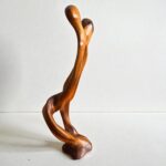 Wood Carving - Handmade Rustic Abstract Thuya Wood Decor - Image 5