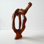 Wooden Art - Handmade Abstract Thuya Wood Sculpture - Image 2