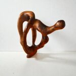 Wooden Art - Handmade Abstract Thuya Wood Sculpture - Image 4