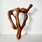 Wooden Art - Handmade Abstract Thuya Wood Sculpture - Image 5