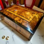 Wooden Keepsake Box – Elegant Handmade Thuya Storage - Image 2