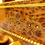 Handmade Thuya Wood Organizer with Lock - Image 5