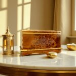 Handmade Thuya Wood Organizer with Lock - Image 6