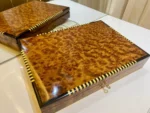 Jewelry Box For Jewelry – Handmade Moroccan Thuya Wood Box - Image 3