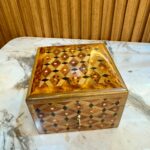Men’s Jewelry Box - Handmade Thuya Wood Organizer With Lock - Image 5