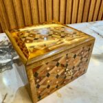 Men’s Jewelry Box - Handmade Thuya Wood Organizer With Lock - Image 6