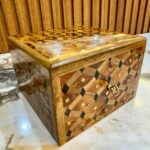 Men’s Jewelry Box - Handmade Thuya Wood Organizer With Lock - Image 2