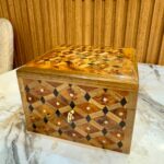 Men’s Jewelry Box - Handmade Thuya Wood Organizer With Lock - Image 4