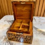 Men’s Jewelry Box - Handmade Thuya Wood Organizer With Lock - Image 7
