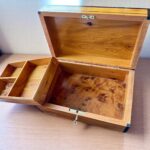 Cedar Jewelry Box - Handmade Moroccan Thuya Wood Organizer - Image 5