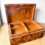 Wooden Ring Box – Handcrafted Moroccan Thuya Wood - Image 6