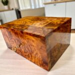 Personalized Wooden Jewelry Box - Thuya Wood Keepsake Box - Image 2