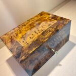Personalized Wooden Jewelry Box - Thuya Wood Keepsake Box - Image 5