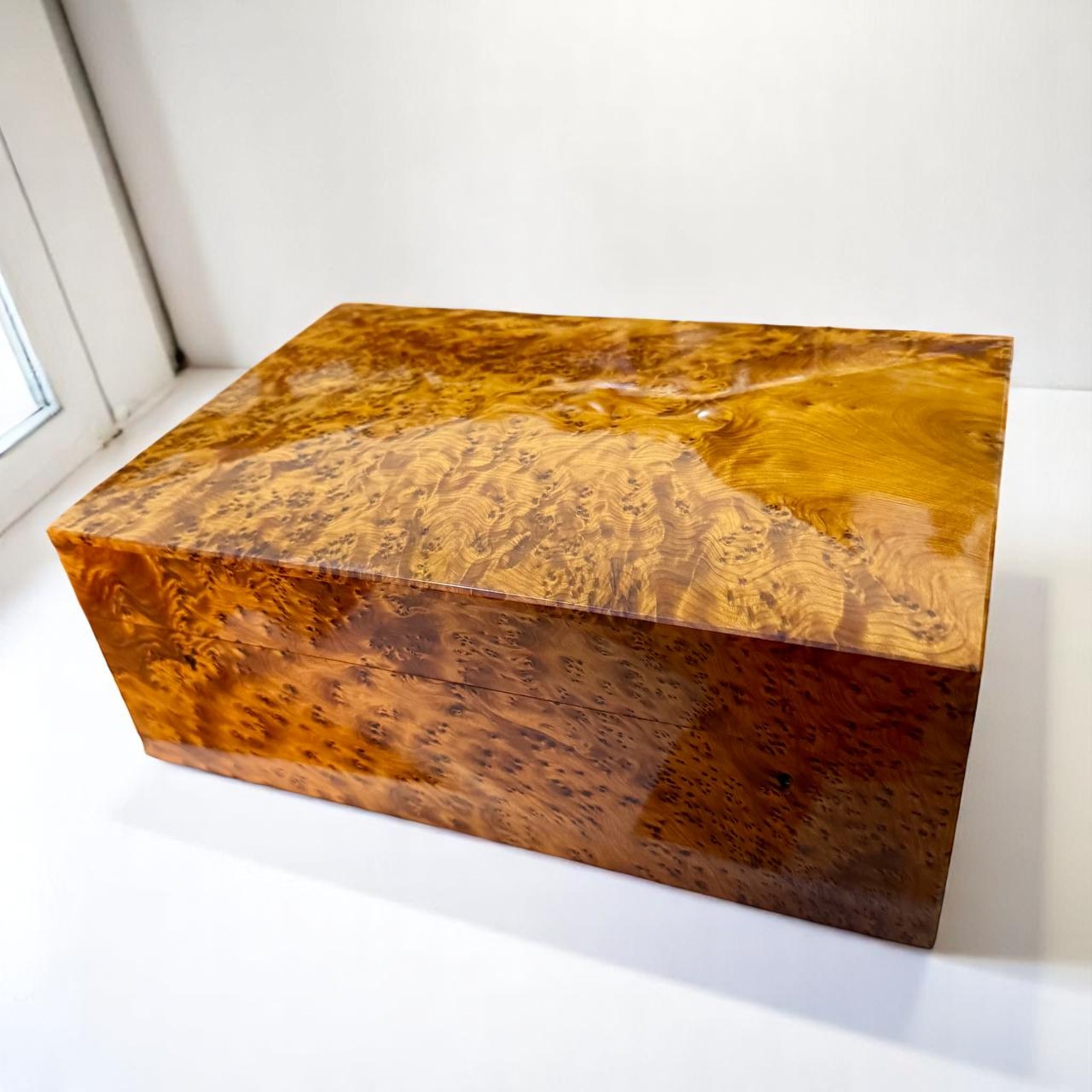 Handcrafted Wooden Jewelry Box Wooden Keepsake Box