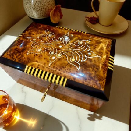 Custom wooden jewelry box