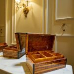 Engagement Ring Box – Handmade Thuya Wood with Lock & Customization - Image 5