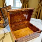 Engagement Ring Box – Handmade Thuya Wood with Lock & Customization - Image 9