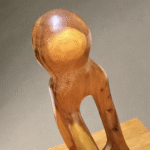 Wooden Sculpture – Handcrafted Thuya Wood Art for Elegant Spaces - Image 4